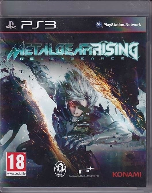 Metal Gear Rising Revengeance -  PS3 (B Grade) (Genbrug)
